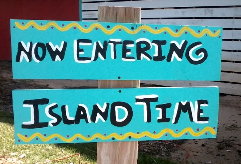 island time sign