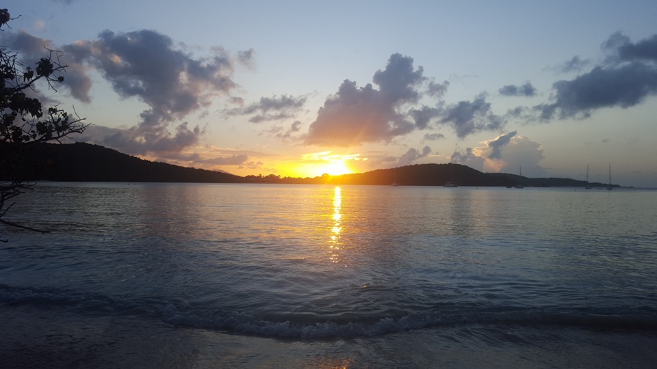 leavenowake-oceanrunner-captainsblog a sunset over a body of water