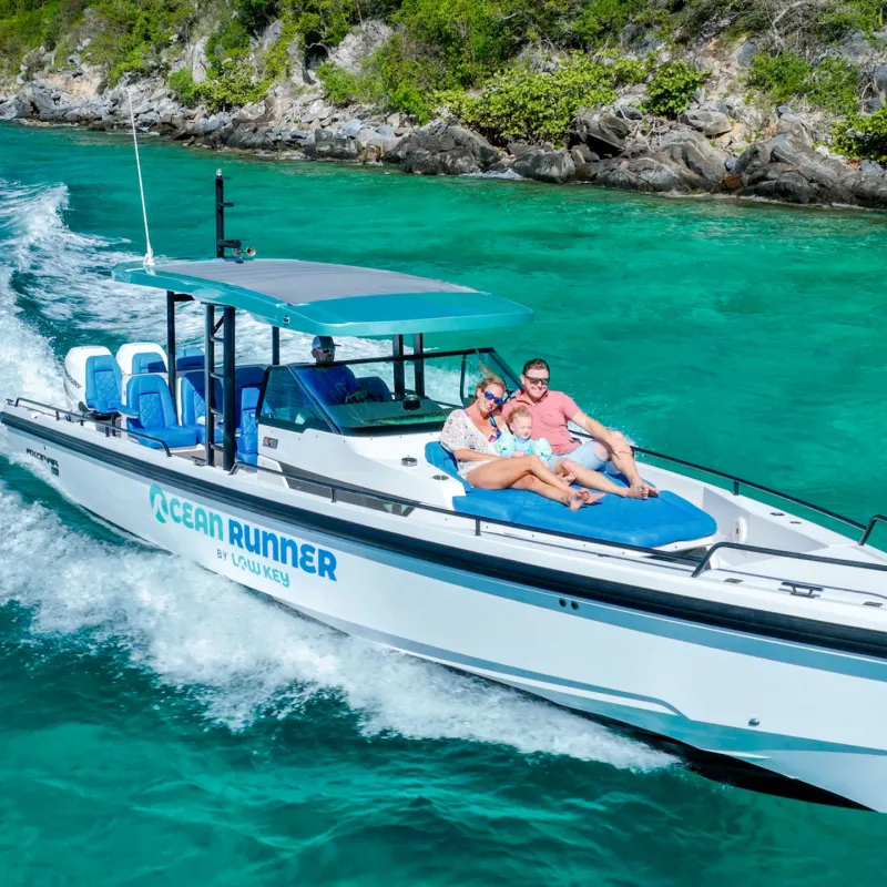 a small boat in a body of water