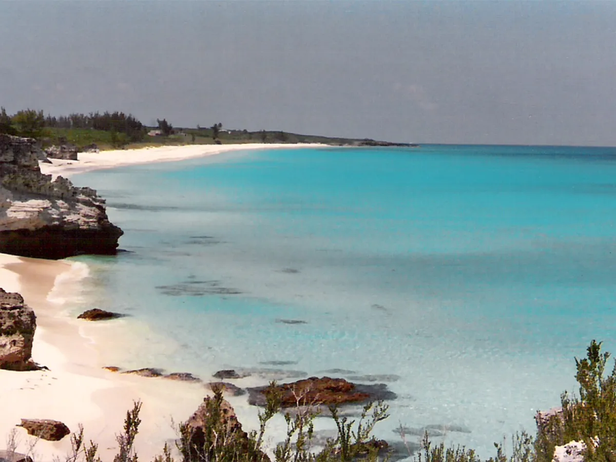 a large body of water